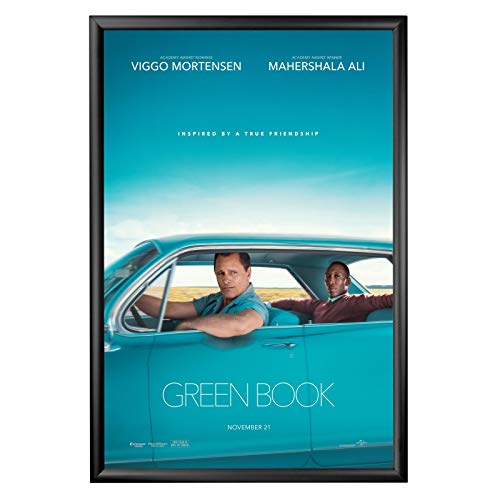 Promo Discount Up To 70% Off SnapeZo Poster Frame 24x36 Inches, Black 1.2 Inch Aluminum Profile, Front-Loading Snap Frame, Wall Mounting, Premium Series