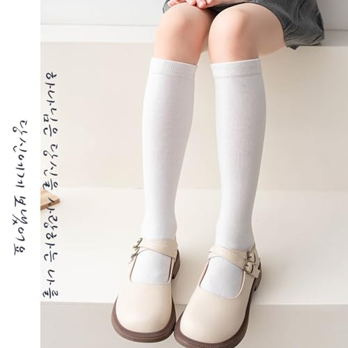 Children Dress Socks For Autumn Spring Stretchy Knee High School Child Elastic Little Girls Warm Socks4