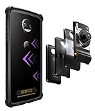 Casewe - Motorola Moto Z2 Play Protective Bumper Case Cover/Compatible with Moto Mods - All Matte Black