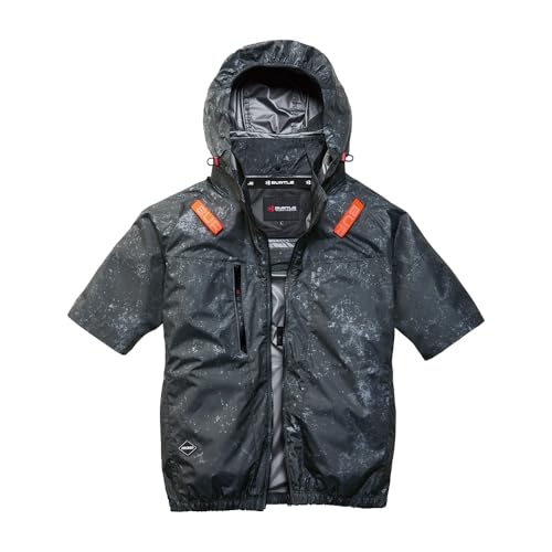 [���[�N��] �o�[�g�� BURTLE 2026�N �t �� �G�A�[�N���t�g �n�C�o�b�N ���� �󒲃E�F�A �y�� ���� UV�J�b�g �A���~�ՔM ��ƒ� ��ƕ� �M���Ǒ΍� �E�F�A�P�i AC2096HB (79.�X�g�[���u���b�N, XL)