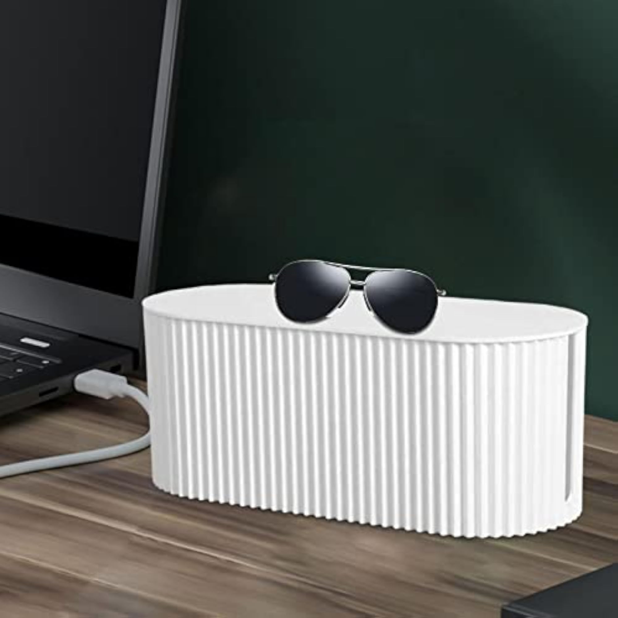 Cord Organizer Box for Concealing Cables