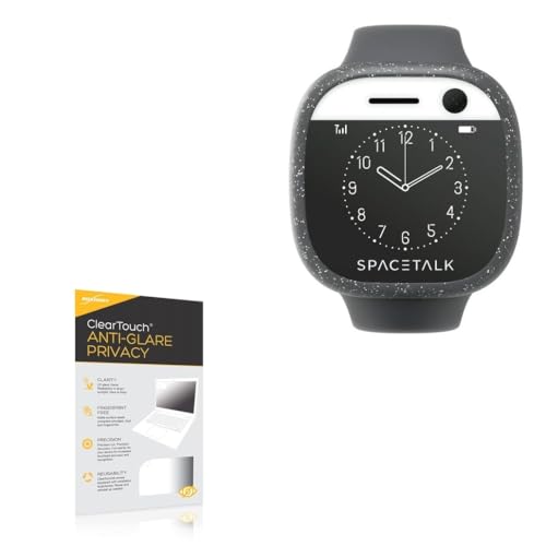 BoxWave Screen Protector Compatible with SpaceTalk Adventurer (ST2-4G-2) - ClearTouch Anti-Glare Privacy (2-Pack), Privacy Screen Protector Flexible Film Anti-Glare