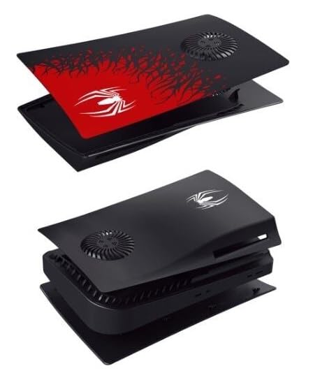 Image of TMG PS5 Cover Plates with Hard Shockproof Panels for PS5 Gaming Console, Replacement FacePlate for Ps5 Disc Edition- Spider-M-A-N