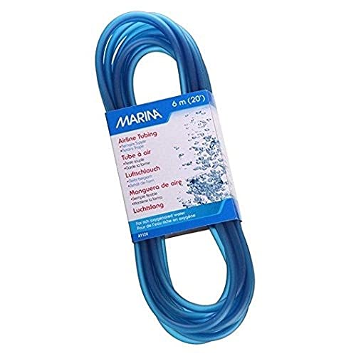 Marina Filtre pour Aquariophilie Tuyau Air Bleu 6 m