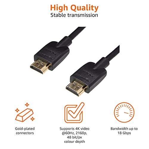 Image of amazon basics Usb 2.0 Extension Cable 2-Pack - A-Male To A-Female For Personal Computer,Printer - 3.