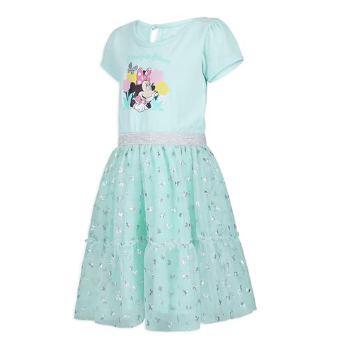 Disney Minnie Mouse Girls Short Sleeve Dress for Toddlers and Big Kids3