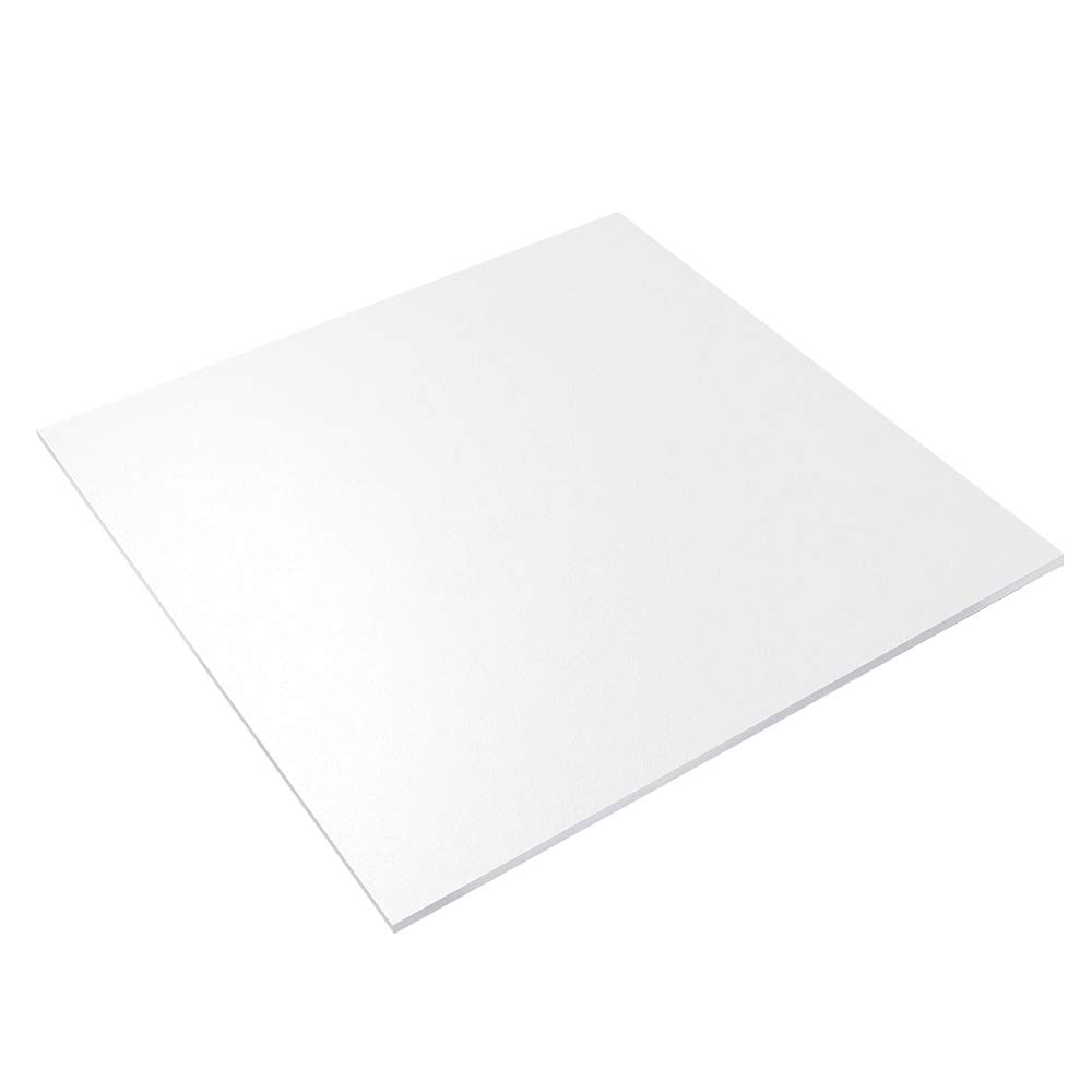 Buy Expanded PVC Sheet 10" x 10" White Printable Rigid PVC Board Sintra