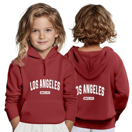 Boys Hoodies & Sweatshirts Pullover Zip Up Hoodie with Pockets for Casual School and Outdoor Activities Letter3