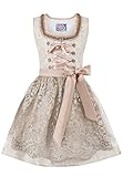 Stockerpoint Mädchen Evia Kinderkleid, Taupe, 122-128