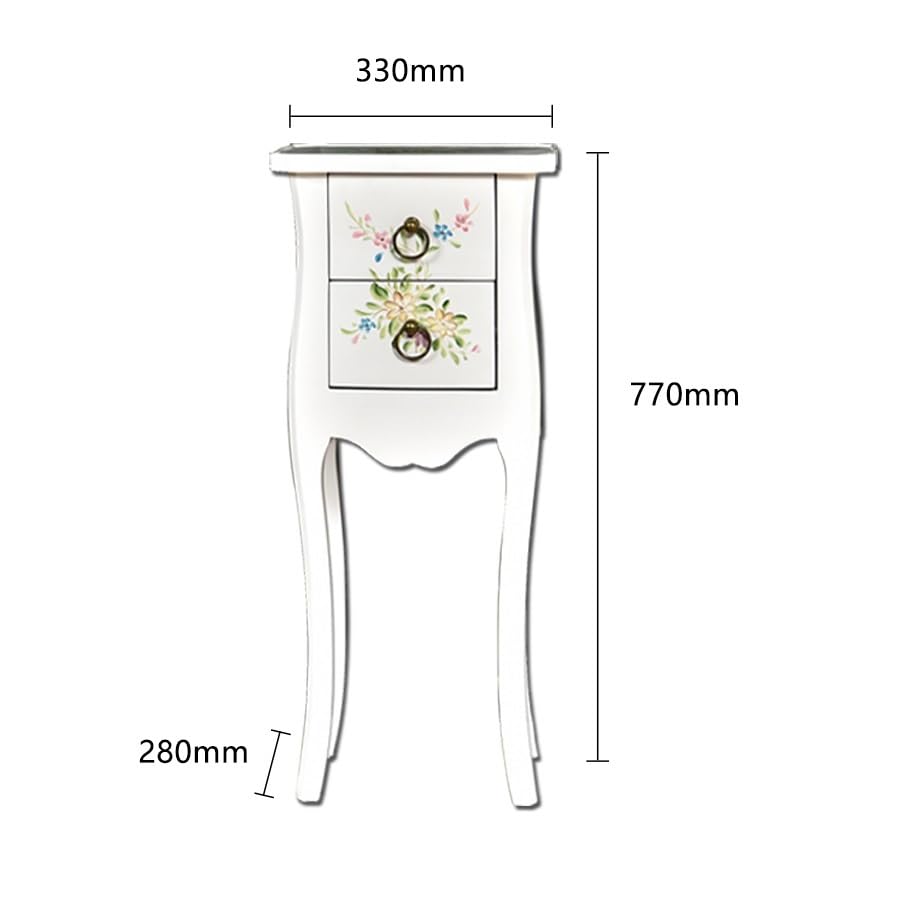 eexbz Sofa Side Table Living Room Small Corner Table Retro Furniture Bedside Table TV Side Cabinet Square Table Sofa Side Table Sofas for Living Room