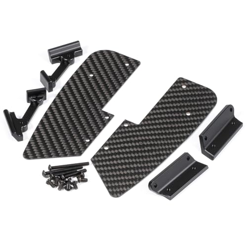 Carbon Fiber Boat Sliders Standard Sliders ESC Tray for RC Crawler 1/10 LCG Chassis Rails Power Wagon Cab Gspeed V3 V4 FS G-Shot (Boat Sliders B)