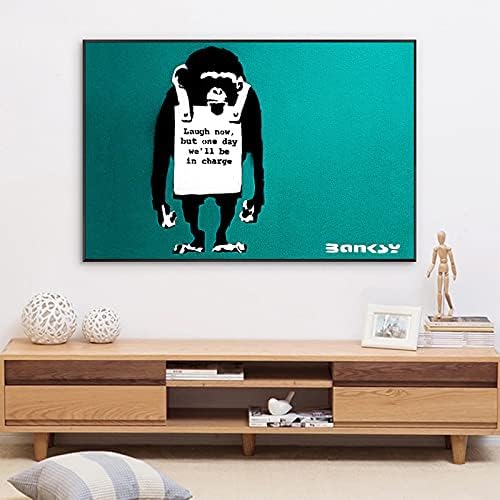 Banksy バンクシー アートパネル 飾り絵 ポスター アルミ合金 フレーム 壁掛けアート アートフレーム モダン アートボード