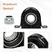 HB108D Drive Shaft Center Support Bearing Compatible with 1996-2012 Chevy Express Silverado & 1996-2012 GMC Savana Sierra & 2000-2006 Dodge Dakota Ram, Driveshaft Support Bearing for HB-108-D/12472452