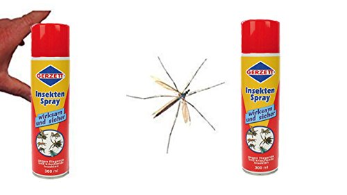 Preisvergleich Produktbild Centralin Gerzett Insekten Spray, (2 x 300ml Dose)