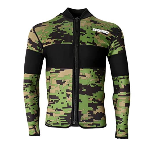 harayaa Chaqueta Superior de Neopreno para Buceo, Snorkel y Surf con Protección Solar, Aislamiento Térmico y Costuras Resistentes miniatura 1