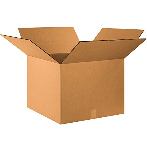 Image of Boxes Fast 24 inch x 24 inch x 18 inch Double Wall Corrugated, Heavy-Duty Cardboard Boxes, BFHD242418DW, for Shipping, Packing, Moving and Storage, Kraft (Pack of 10)