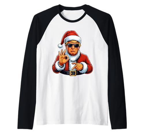Funny Trump 67 Meme Costume Six Seven Christmas Raglan Baseball Tee
