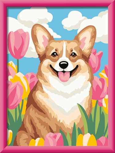 Kit De Peinture Par Numéros Ravensburger 12023222 – Corgi - vue 3