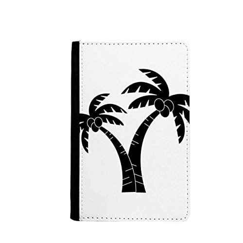 Étui portefeuille de voyage souvenir de vacances aux notes de noix de coco