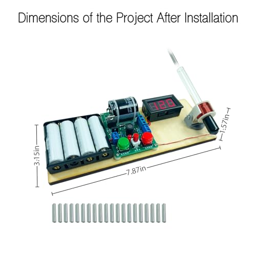 image for EIELEDIY EIELE Mini Voltage Converter Module Soldering Practice Kit Su