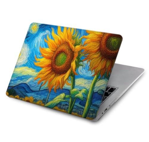 Etui MacBook Air 13 motif Van Gogh A2681 A3113 protection finition premium