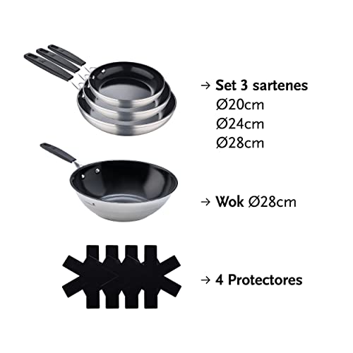 Vista lateral del set MasterPro Smart