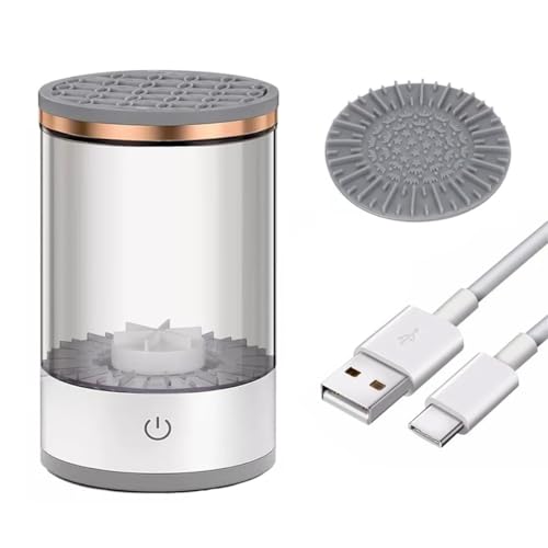 Lavador De Pincel Limpador Automático Maquiagem USB Salão Casa Lavador De Pincel Limpador Automático
