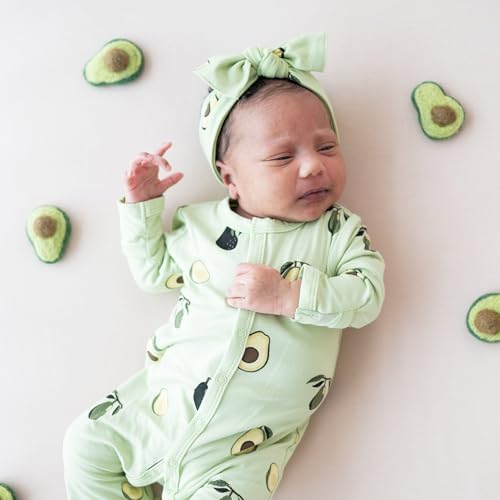 KYTE BABY Rayon Made From Bamboo Bow, (1-4T, Avocado)3