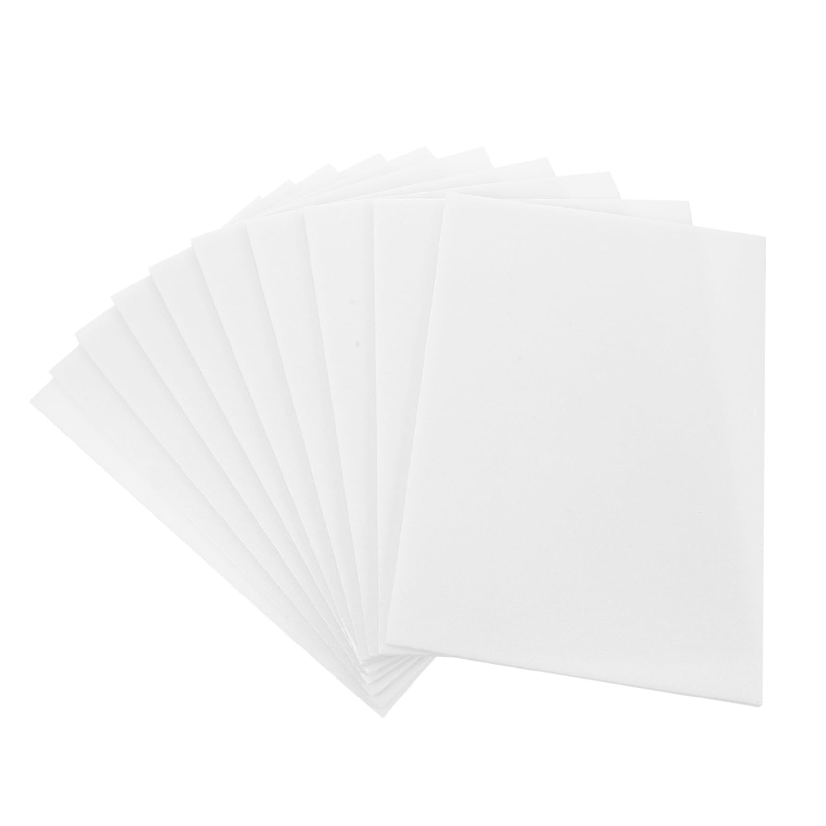 FONDOTIN 10 Sheets Foam Printing Plate Bulk Foam Printmaking Sheets for Diy Projects