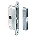 Prime-Line E 2079 Sliding Door Lock and Keeper Set, 3-7/8 in. Hole Centers, Anti-Lift Protection, Pack of 1