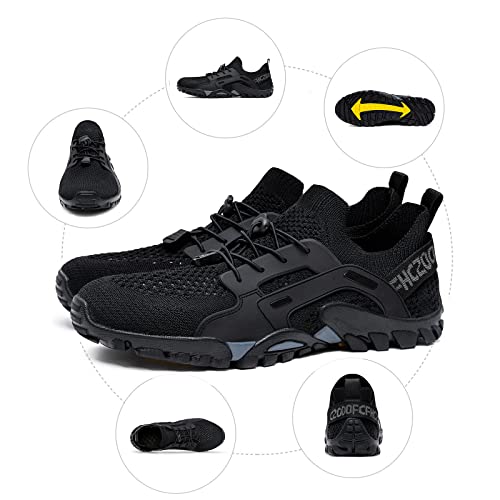 Image of SOBASO Water Shoes Women Men Quick Drying Swim Beach Aqua Shoes for Water Sport Diving Hiking Sailing Travel