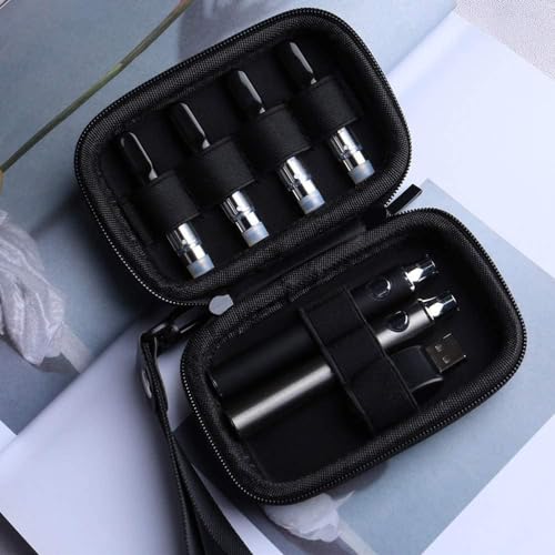 FboxBK Hard Carrying Case for 510 Battery Charger Mini Universal Portable Bag