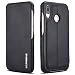 Produktbild QLTYPRI Huawei P20 lite Huawei Nova 3e Hülle, Premium PU Leder Handyhülle Ultra Dünne Ledertasche Magnetisch Standfuß & Kartenfach Flip Schutzhülle für Huawei P20 lite Huawei Nova 3e - Schwarz