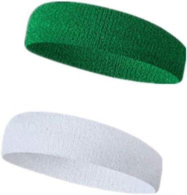 Tofox Yoga Headband Stretchy Headband Cotton Non Slip Elastic Sports Head Band