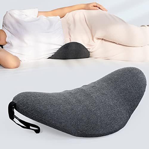 Memory Foam Lumbar Back Support Pillow, Pregnancy Sleeping Waist Pillow