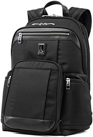 Travelpro Platinum Elite Business Laptop Backpack, Fits up to 17.5 Inch Laptop, Work, Travel, Men and Women, Shadow Black