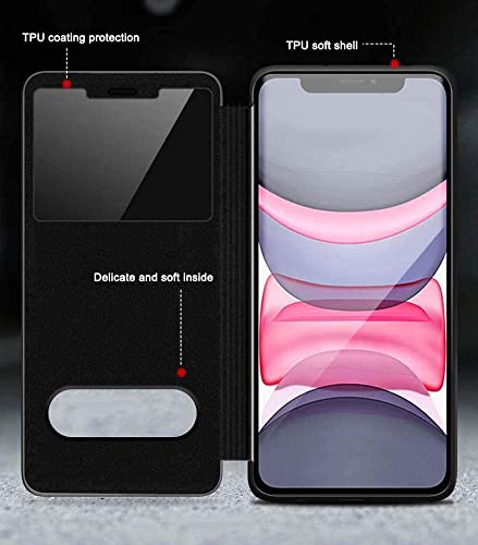 Étui en cuir véritable pour iPhone 12 Pro Max coque de luxe bleue - 2