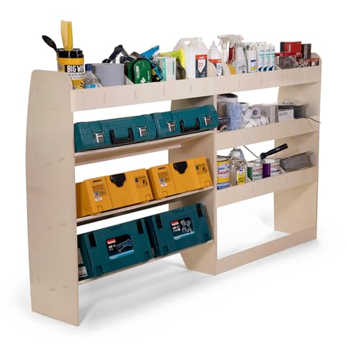 Toolbox Van Racking and Storage Shelving for Ford Transit Custom SWB (L1) - Image 2