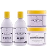 Nature Spell Curl Enhancing Set for Curly Hair, Salt Free Shampoo & Conditioner, Hair Mask & Leave-In Cream, Sulfate & Paraben Free, Suitable for All Curl Types, Colour Safe, Vegan, Pack of 4
