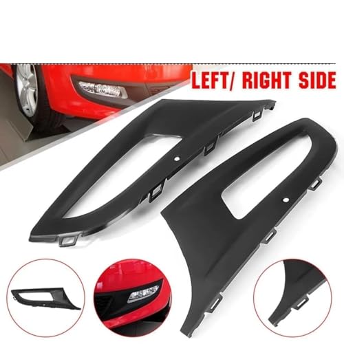 Cubierta lámpara antiniebla compatible con parachoques de VW Polo 6R 2012 5