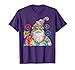 Gypsy Santa Claus Hippie Tie Dye Groovy Christmas T-Shirt