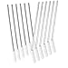 Imagen de SAFIGLE 24piezas Pinzas para Rizador de Pelo de Repuesto para Mujeres y Niñas Pinzas para Rulos Calientes Material Resistente Función de Fijación de Rizos
