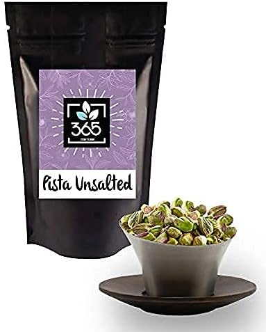 Veena 365 Pistachos sin sal de tienda a puerta  Pista Kernals sin cáscara  Sada Pista  Granos  Frutas secas (400)