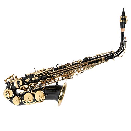 Sax Alto, sax de latão para aniversário (preto)