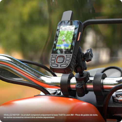 TUSITA Lock 360 Base - Pince de Guidon de Moto – vue 7