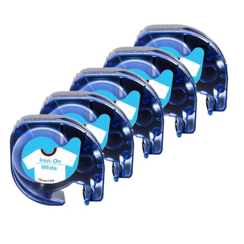 5PCS 12mm LTe[v18769 LT100Hxv^[ƌ݊18679 18773 18777t@ubNACAƃxe[v̕zn(Blue on White)