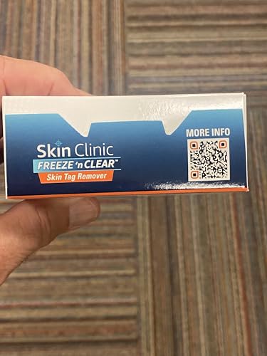 Skin Clinic Freeze 'N Clear SKIN TAG REMOVER Skintag Remover (Fda-Cleared) At Home Cryo Kit (As Little As 1 Treatment) 8 Applicators + Tweezers thumb #7
