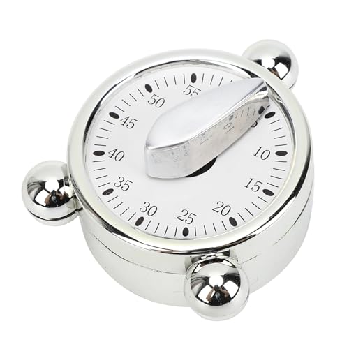 [Costruzione durevole] Realizzato con materiale addominali di alta qualità Questo timer è leggero ma incredibilmente resistente. Restringe ogni giorno l'usura che lo rende un compagno affidabile sia per la casa che per l'uso professionale in cucine o saloni.