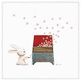 クリーニングクロス 山田和明「うさぎオルガン」 レンズクリーナー メガネ拭き 絵本作家 イラストレーター ミュージック 水彩画 音楽 楽器