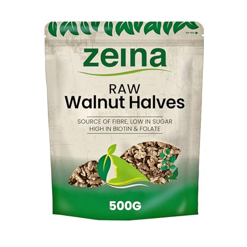 Zeina Raw Walnut Halves 500g